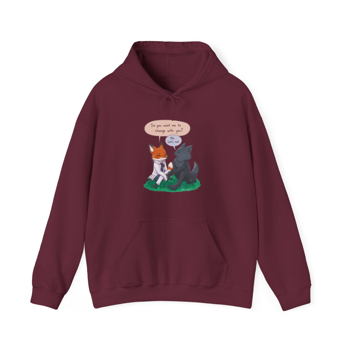 fox Kim Dokja and wolf Yoo Jonghyuk Hoodie | Omniscient Reader's Viewpoint - alternate angle 3, merchandise