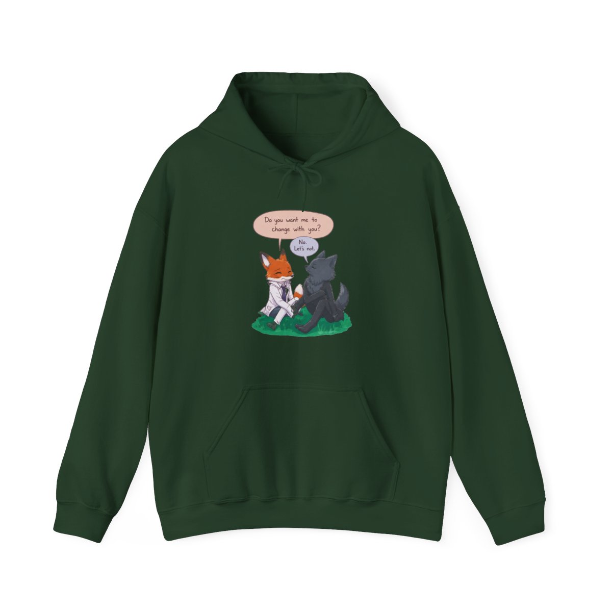 fox Kim Dokja and wolf Yoo Jonghyuk Hoodie | Omniscient Reader's Viewpoint - alternate angle 4, merchandise